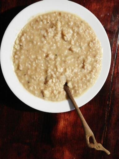 Porridge banana e avocado